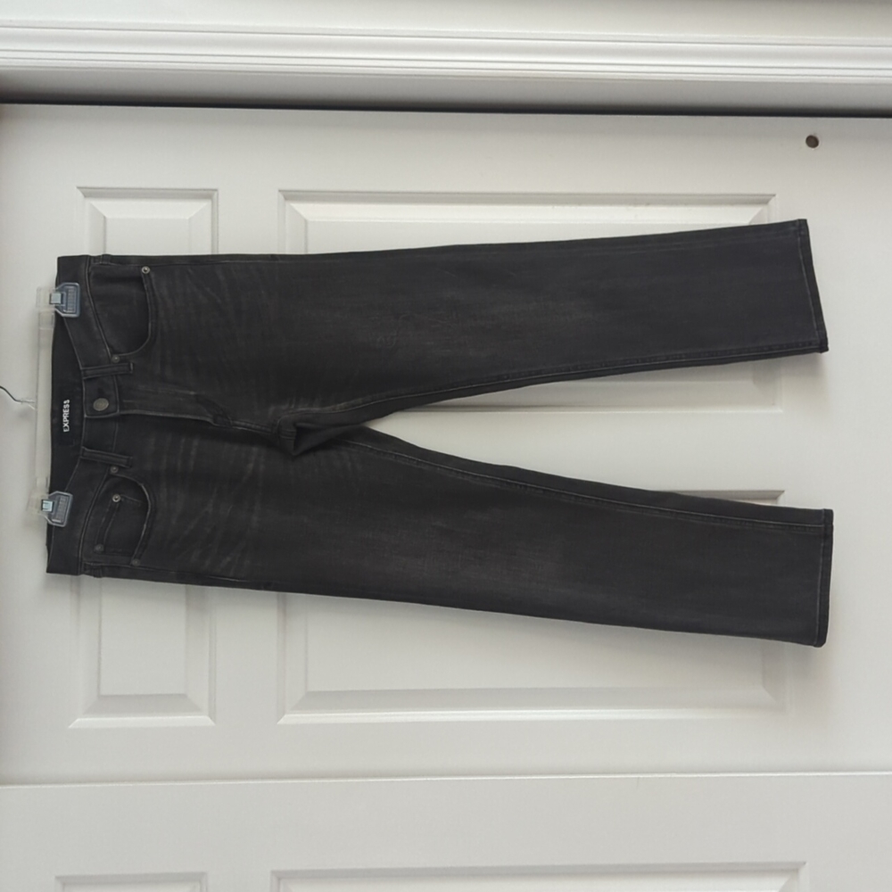 NWOT Express slim straight denim